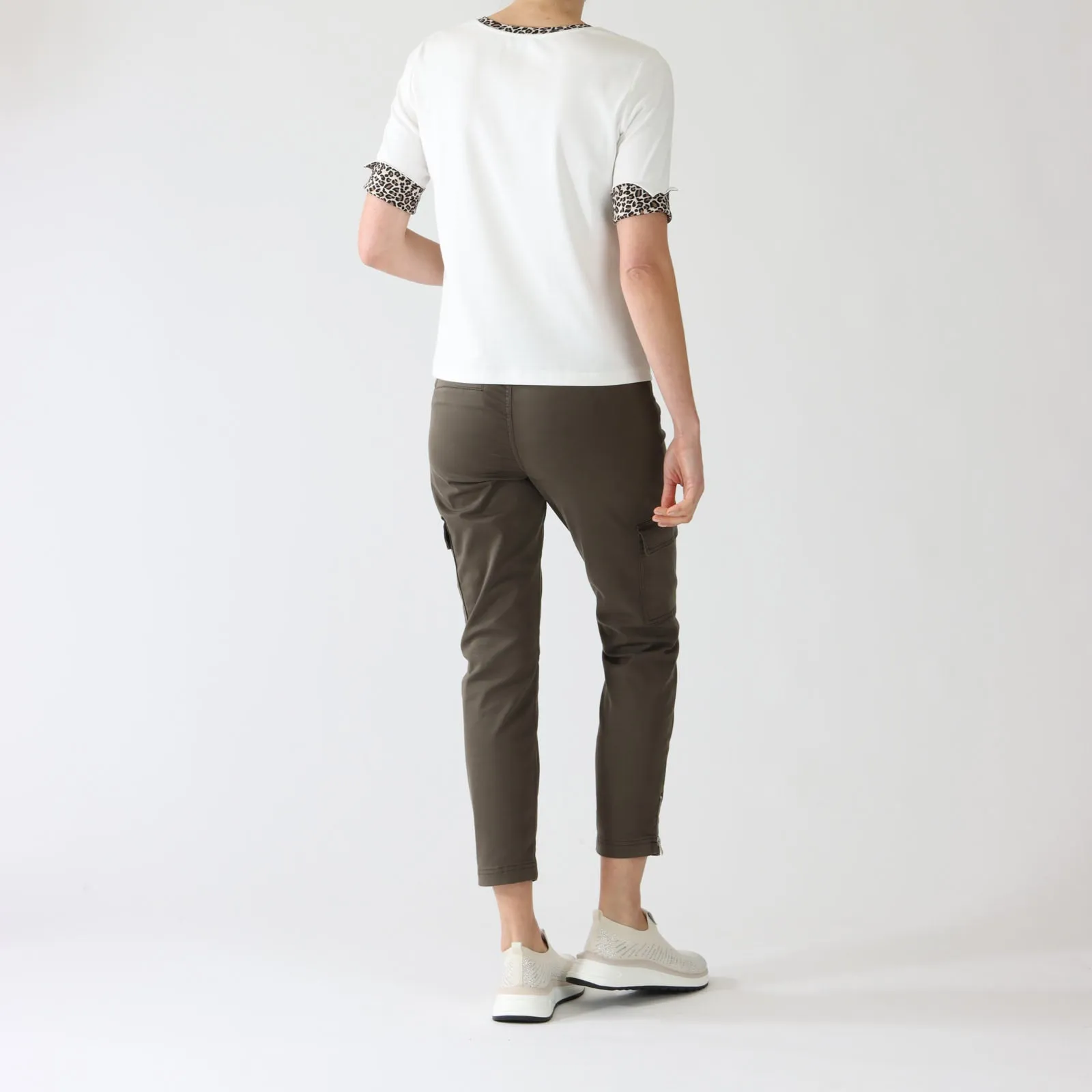 Olive Drab Silea Cargo Pants