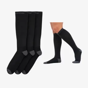 Powerknit Knee High Socks (3 pairs)