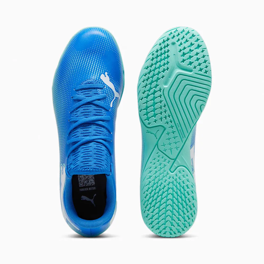 Puma Future 7 Play IT Indoor Football Shoes (Hyperlink Blue/Mint)