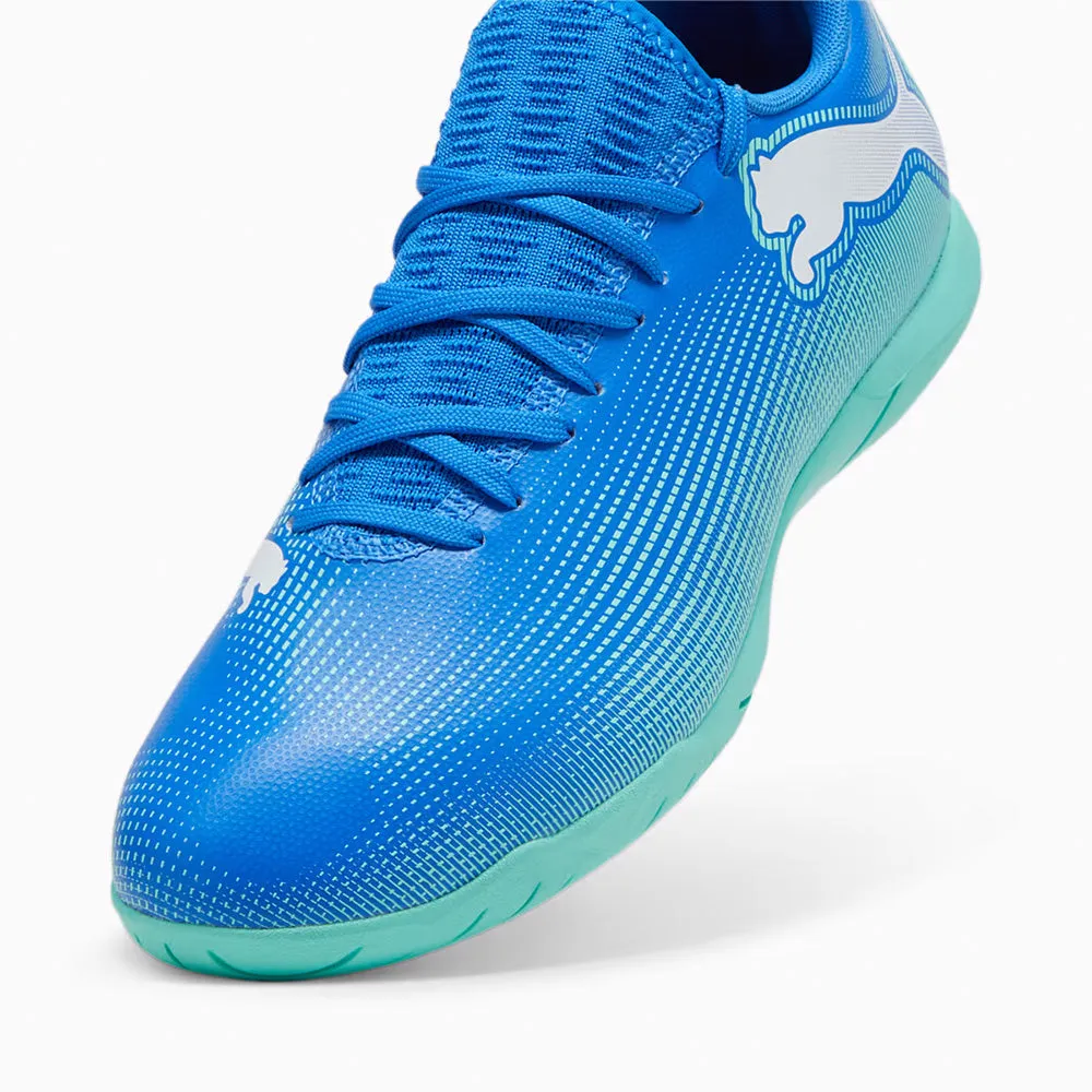 Puma Future 7 Play IT Indoor Football Shoes (Hyperlink Blue/Mint)