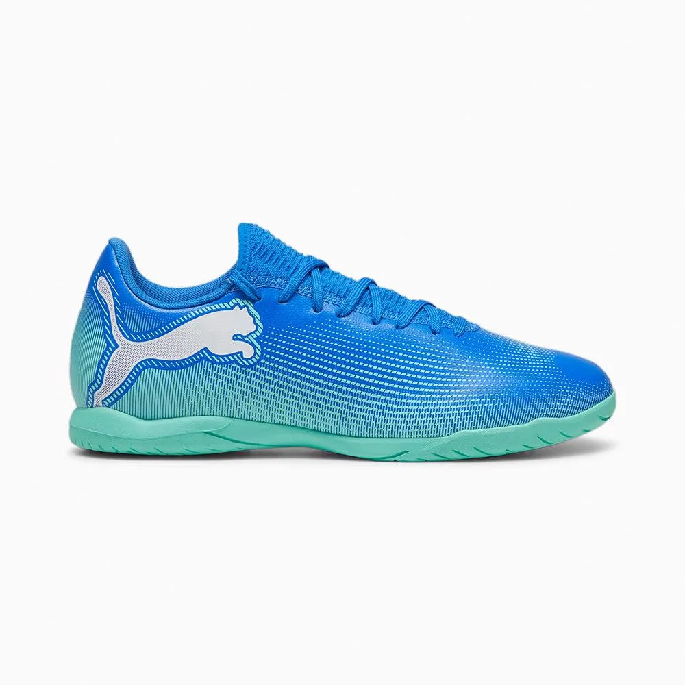 Puma Future 7 Play IT Indoor Football Shoes (Hyperlink Blue/Mint)