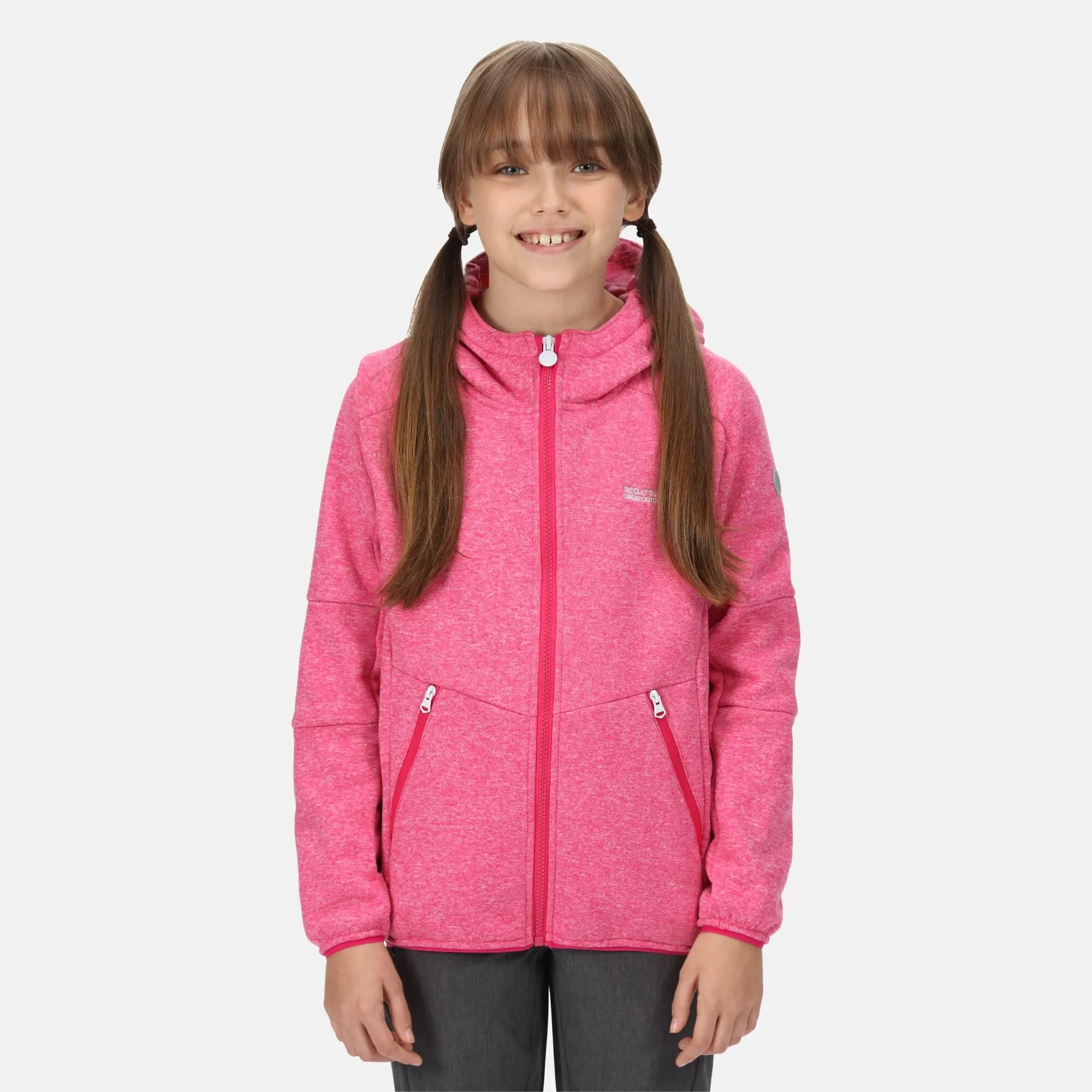 Regatta Kids Maxwell Hooded Sporty Softshell Jacket