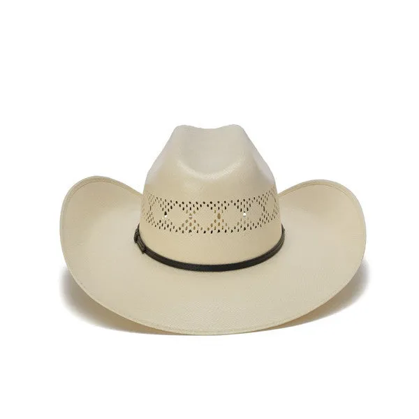 Stampede Hats - 50X Shantung Cowboy Hat with Diamond Conchos