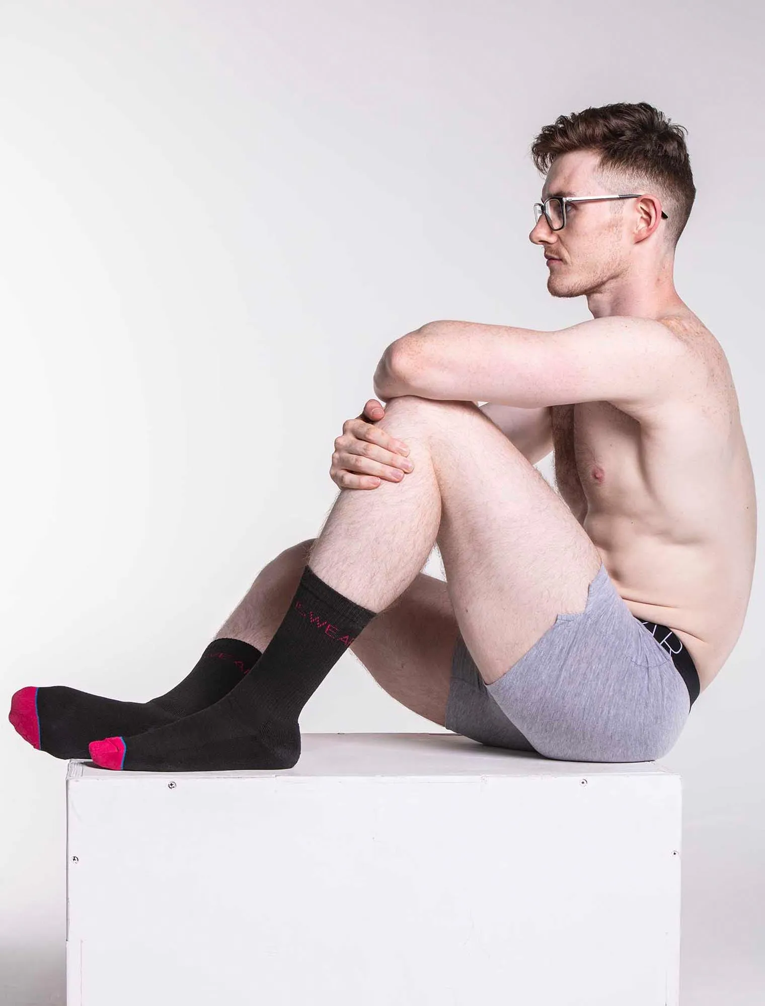 Statement Black - Lux Sports Socks