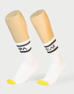 SUPA Crew Socks - White