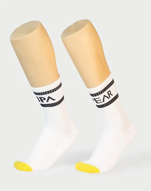 SUPA Crew Socks - White