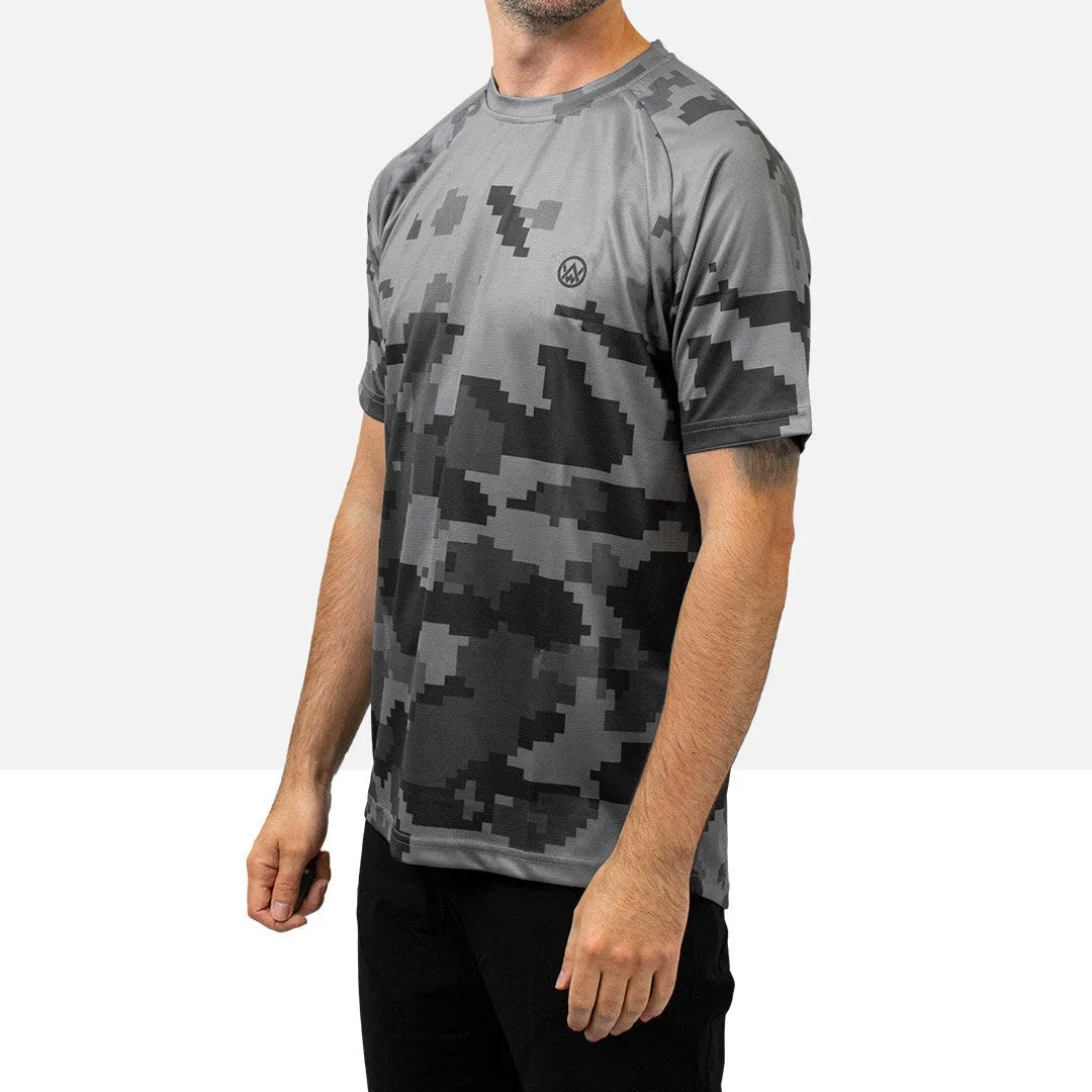 Urban Digital Camo Short Sleeve MTB Jersey