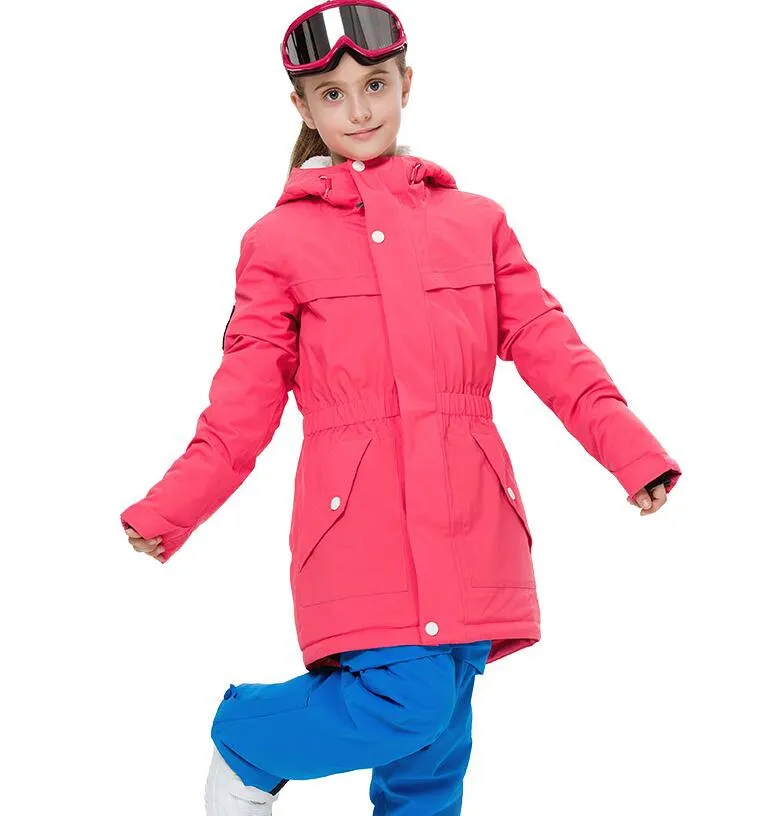 VECTOR Solid Snowboard Ski Jacket for Girls