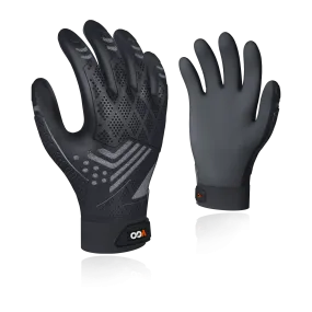 VGO NGG X1 1Pair Seamless Utility Gloves, Mechanic Synthetic Leather Gloves,Knuckle Impacted Work Gloves(TP1105)