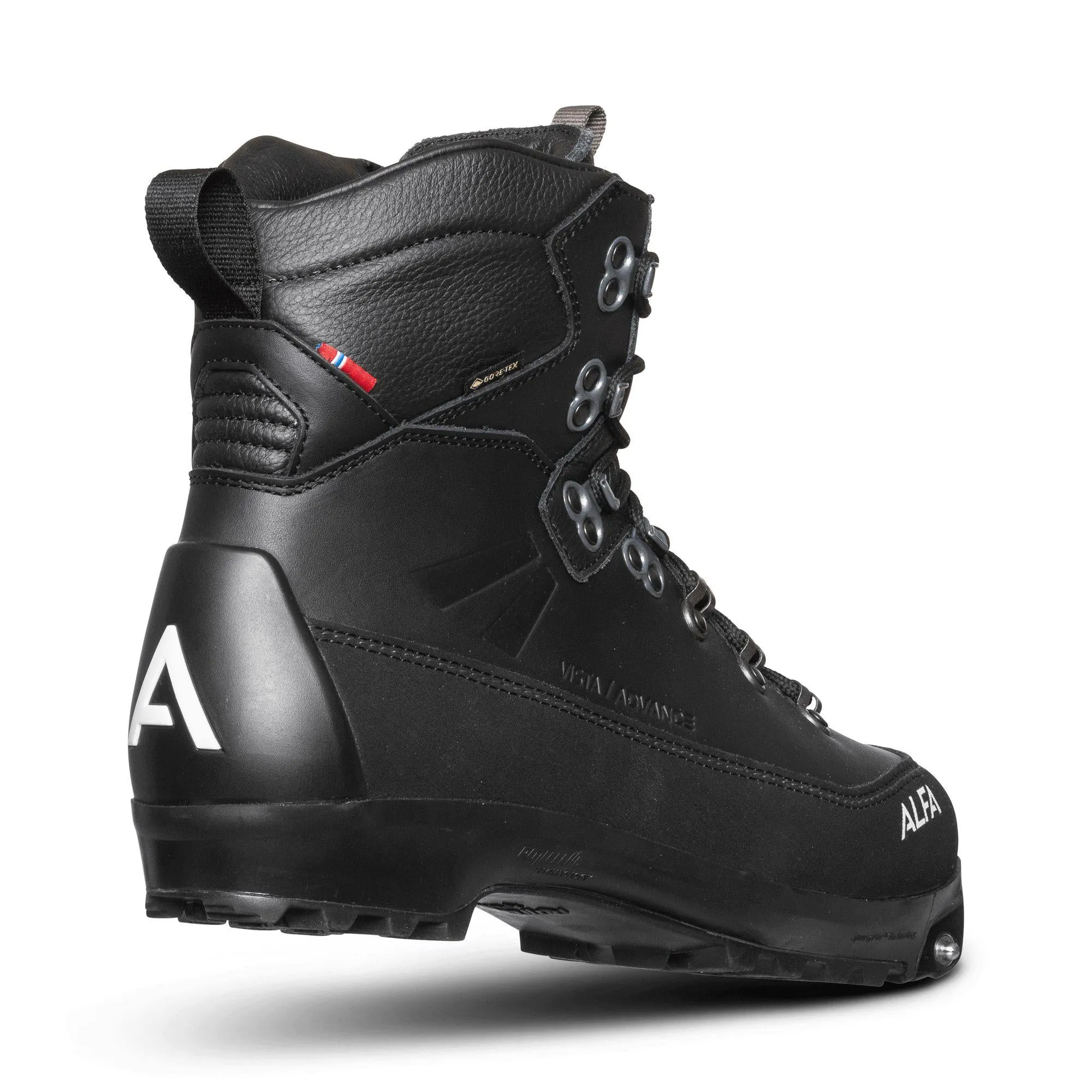 Vista Advance GTX M - Xplor ski boot leather - BLACK