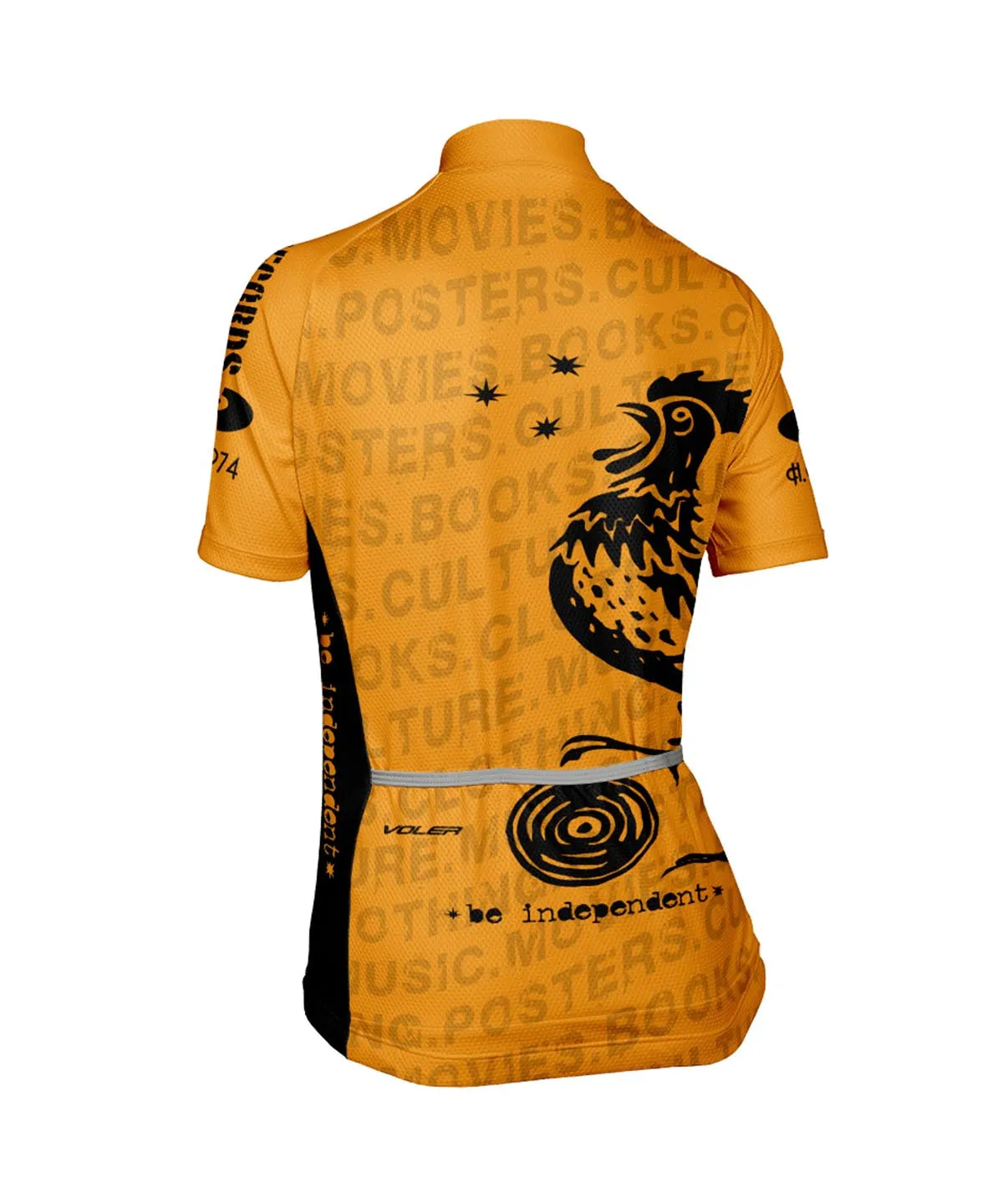 W. PELOTON RACE JERSEY - BOO BOO TANGERINE