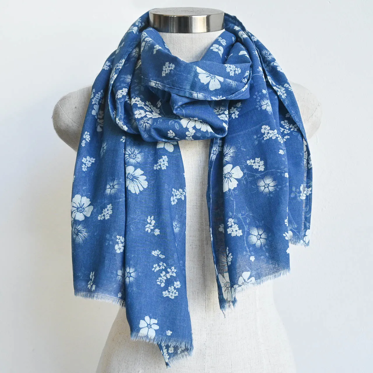 Walk In The Park Cotton Scarf - Sakura