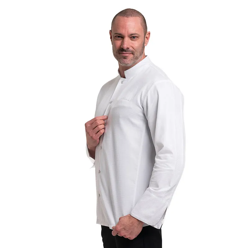 White Long Sleeve Chef Coat Siaka - ROBUR