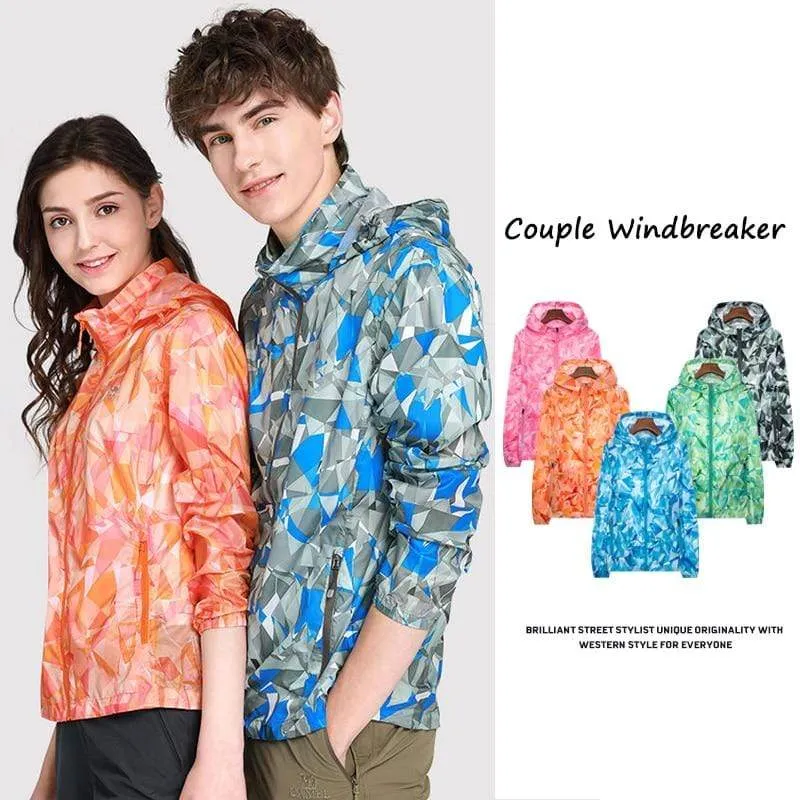 Women Men Spring Summer Unisex  Windbreaker / Sunscreen / Rainproof Jackets