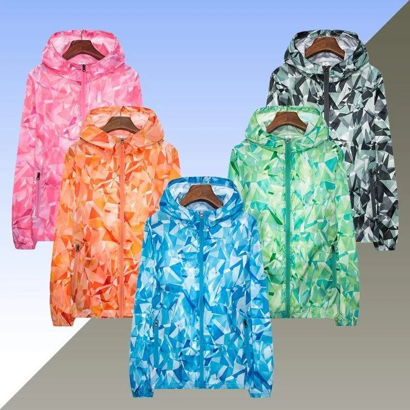 Women Men Spring Summer Unisex  Windbreaker / Sunscreen / Rainproof Jackets