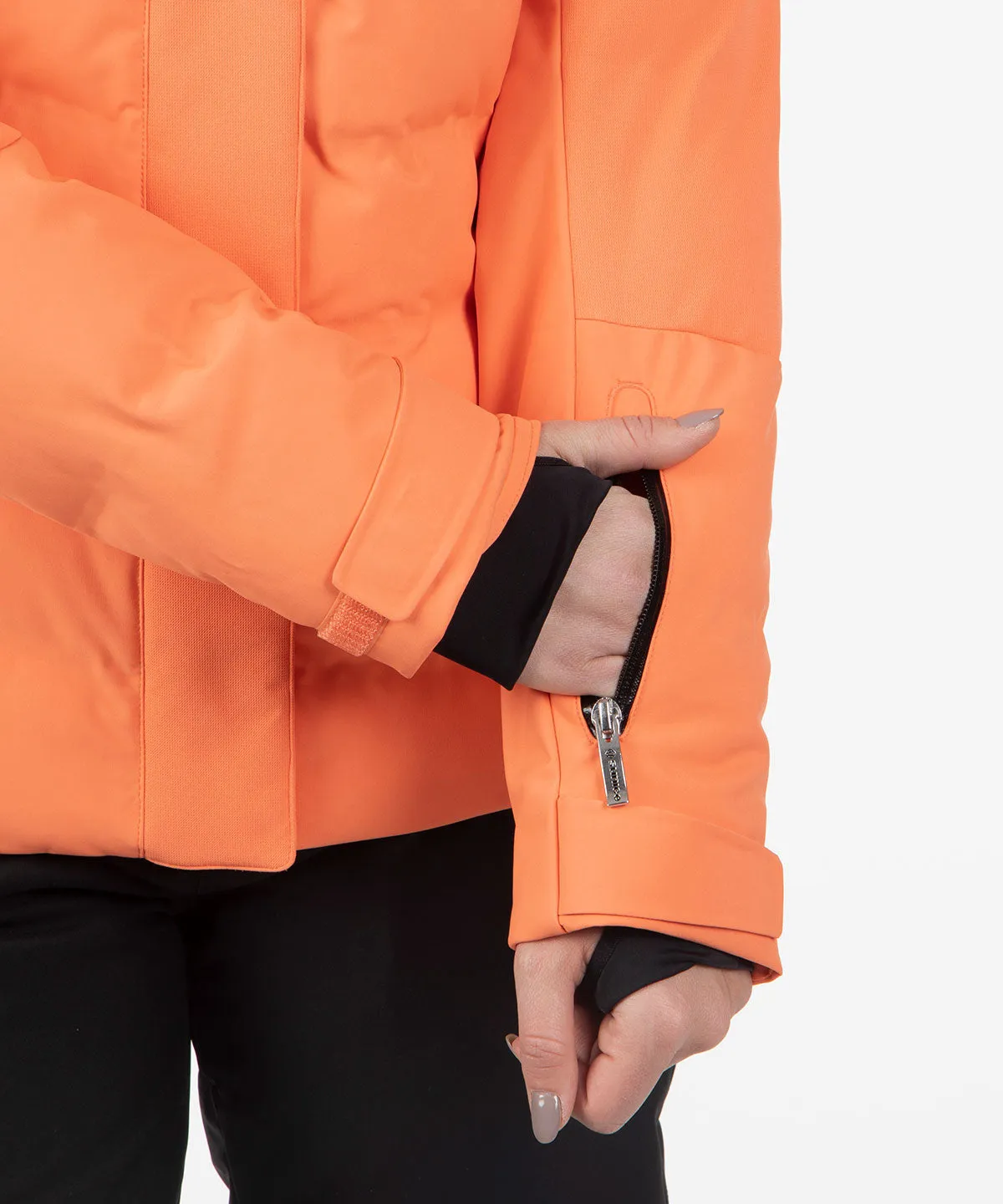 Women's Amber Waterproof Stretch Jacket with Removable Hood