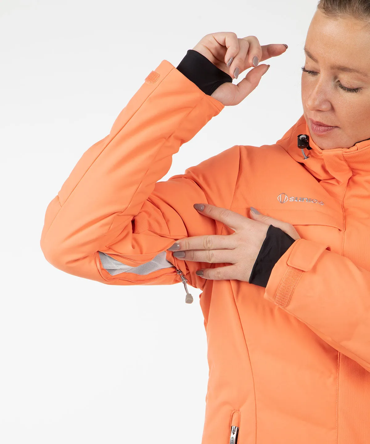 Women's Amber Waterproof Stretch Jacket with Removable Hood