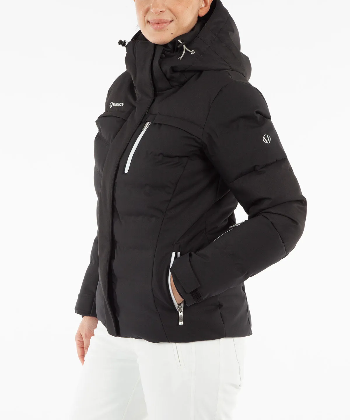 Women's Amber Waterproof Stretch Jacket with Removable Hood